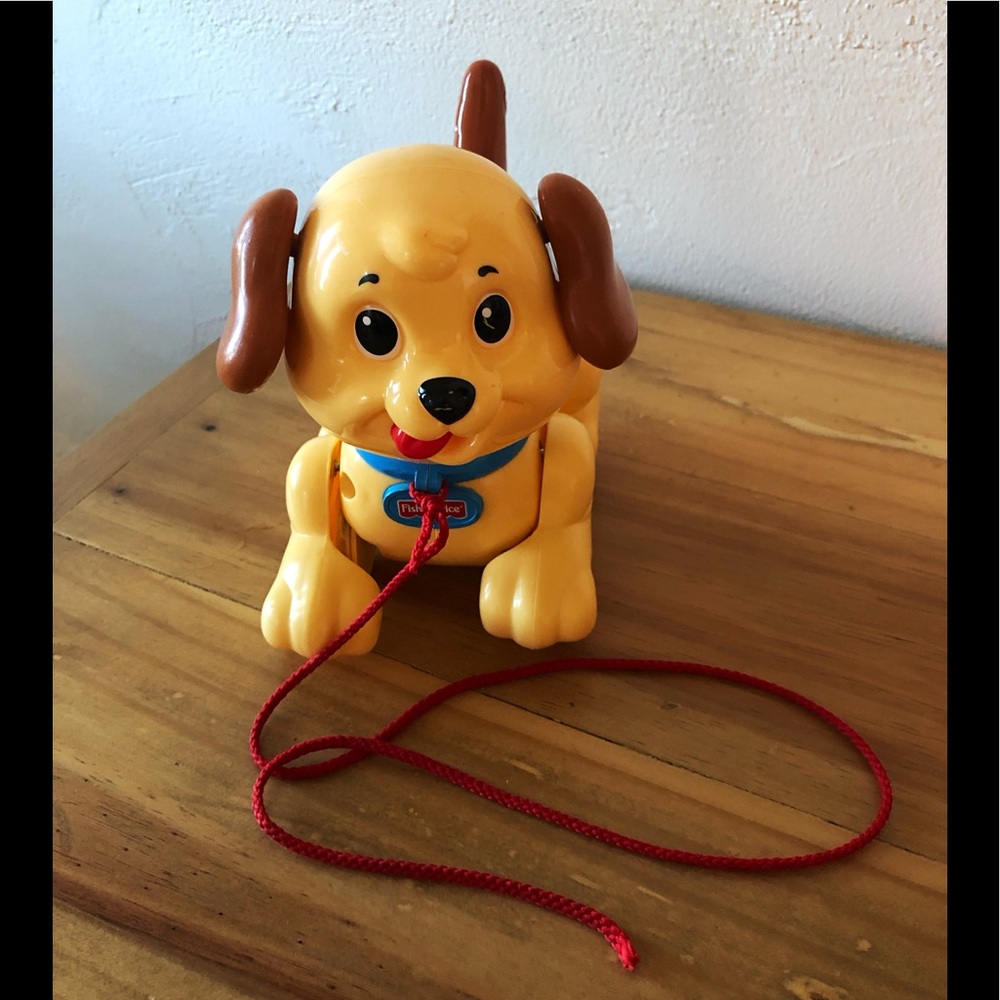 Fisher Price (2005) pull-a-long puppy toy